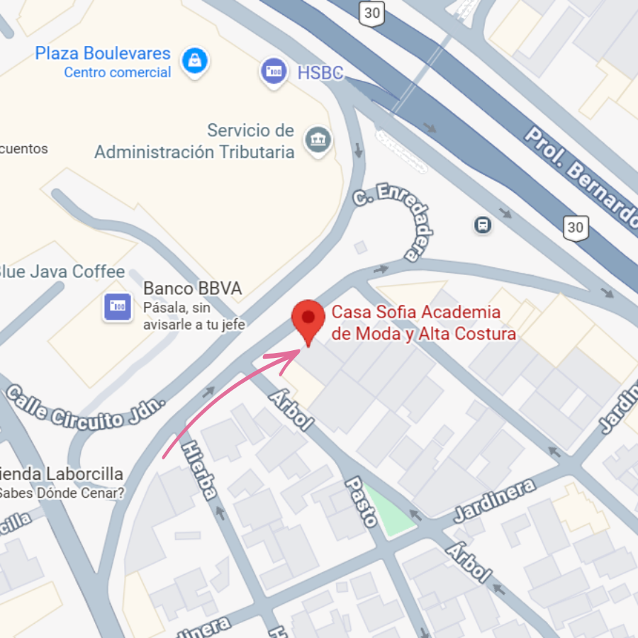 Mapa de ubicación de Casa Sofía en Querétaro